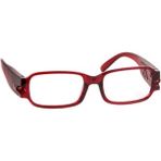 Mobgift Camsız Led Işıklı Unisex KitapOkuma Gözlüğü (Bordo)
