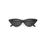 Mobgift Cat Eye Retro Güneş Gözlüğü (Siyah)