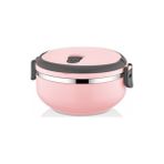 Mobgift Freshbox Tek Katlı Sefer Tası Yemek Termosu - Pudra Pembe - 1 Katlı