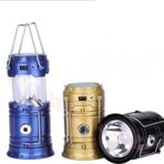 Mobgift Güneş Enerjli Led Asorti Kamp Feneri Kamp Çadır Lambası