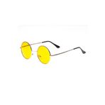 Mobgift John Lennon Güneş Gözlüğü Yuvarlak Sarı Camlı