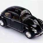 Mobgift Kişiye Özel Büyük Boy Uzun Model Metal Vosvos Çek Bırak Oyuncak Araba (siyah)