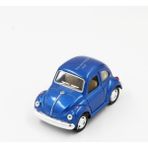 Mobgift Kişiye Özel Orta Boy Kısa Model Metal Vosvos Çek Bırak Oyuncak Araba (Mavi) - Beyaz - Mavi