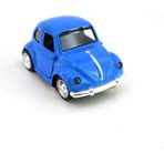 Mobgift Orta Boy Kısa Model Metal Vosvos Çek Bırak Oyuncak Araba (Mavi)