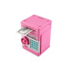 MOBGİFT Şifreli Kasa Atm Elektronik Kumbara-pembe
