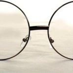 Mobgift Yuvarlak Harry Potter Gözlük - Siyah Çerçeve