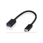Mobicas ZR341 SK07 Type-C Otg Kablolu - Siyah