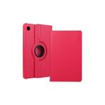 Mobify Lenovo Tab M10 TB-328F 3. Jenerasyon Standlı 360 Dönebilen Tablet Kılıfı - Koyu Pembe