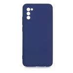 Mobify Mobil Aksesuarda Devrim Samsung Galaxy A02s Kadife İç Yüzeyli Ultra Soft Premium Telefon Kılıfı Mlk/Mara Lacivert
