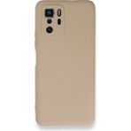 Mobify Poco X3 Gt Kılıf Içi Kadife Kaplı Telefonu Çizmeyen Hafif Yapılı Flexfit Silikon Kapak - Pudra