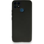 Mobify Realme C25S Kılıf Ince ve Esnek Yapılı Air Softy Premium Silikon Kapak - Siyah