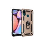 Mobify Samsung Galaxy A10S Kılıf Tam Koruma Çift Katmanlı Ibiza Sert Silikon Kapak - Gold