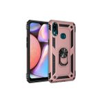 Mobify Samsung Galaxy A10S Kılıf Tam Koruma Çift Katmanlı Ibiza Sert Silikon Kapak - Rose