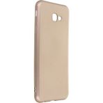 Mobify Samsung Galaxy J4 Plus Kılıf Ince ve Esnek Yapılı Air Softy Premium Silikon Kapak - Gold