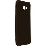 Mobify Samsung Galaxy J4 Plus Kılıf Ince ve Esnek Yapılı Air Softy Premium Silikon Kapak - Siyah