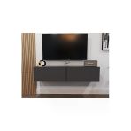 Mobiga Perna Duvara Monte Tv Ünitesi Antrasit 150 Cm