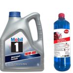 Mobil 1 10W-60 4 Lt Motor Yağı + Cam Suyu