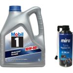 Mobil 1 10W-60 4 lt Motor Yağı + Lastik Tamir Kiti