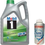 Mobil 1 Esp LV 5W30 5 lt + Interwax Klima Temizleyici Motor Yağı