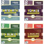 Mobil 8. Sınıf Türkçe - Matematik - Fen Bilimler I- Inkılap 1. Dönem Konuları Soru Bankası Seti