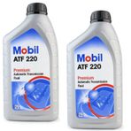 Mobil Atf 220 Kırmızı Şanzıman ve Direksiyon Yağı 2 x 1 L