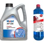 Mobil Atf 220 Otomatik Şanzıman Yağı 4 L (Üretim Yılı: 2022 ) +Gojo Antifirizli Kışlık Camsuyu