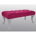 Mobil Deco Kapitoneli Puf - Bench - Mürdüm