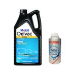 Mobil Delvac Modern Light Commercial 10W-40 Dizel Motor Yağı 7 L + İnterwax Klima Temizleyici 150 ML