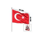 Mobil Dünyası ALPAKA KUMAŞ TÜRK BAYRAK 40X60CM (4767) -