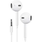 Mobil Go iPhone 6 / 6 Plus / 6s Uyumlu Mikrofonlu Kablolu Kulaklık 3.5mm - Beyaz