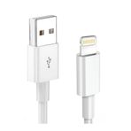 MOBİL GO Iphone 6 6s 7 8 x Xs Xr 11 12 13 14 Pro Max Plus Uyumlu Hızlı Şarj Kablosu USB To Lightning Beyaz