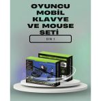 Mobil Oyunlar İçin Klavye, Mouse Ve Dönüştürücü Seti Mir33697902