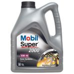 Mobil Super 2000 X1 10W-40 Yarı Sentetik Motor Yağı - 4 Lt.