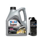 Mobil Super 2000 X1 10W40 Motor Yağı 4 L + Carpex Auto Tyre Repair Kit Lastik Tamiri