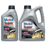 Mobil Super 2000 X1 1+4 lt 10W-40 Motor Yağı