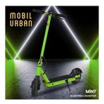 Mobil Urban Mint Led Ekranlı Katlanabilir Yeşil Elektrikli Scooter
