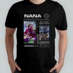 Mobile Legends Nana Unisex %100 Pamuklu Bisiklet Yaka T-Shirt Model 1 - Siyah - XL