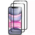 mobile store 5D Glass iPhone 11 Ekran Koruyucu, 2 Adet Tam Kaplayan Cam, iPhone XR ile Uyumludur