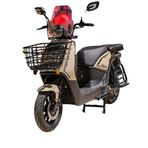 Mobilette Flash 2024 10000 Krem Elektrikli Scooter