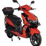Mobilette Nova 10000 Gt Elektrikli Kırmızı Gri Scooter