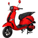 Mobilette Wind 5500 Elektrikli Kırmızı Scooter