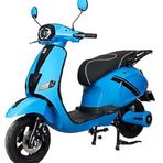 Mobilette Wind 5500 Elektrikli Mavi Scooter