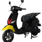 Mobilette Wind 5500 Elektrikli Siyah Scooter