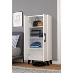 Mobilique 2 Kapaklı Dört Raflı 132 cm Gardırop