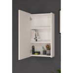 Mobilique Ayza Çok Amaçlı Dolap Beyaz Suntalam Malzeme ile Modern Tasarım 72x38x18 cm