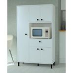 Mobilique Bergama 90cm Kiler Dolabı Beyaz