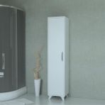 Mobilique Çok Amaçlı Beyaz Banyo Boy Dolabı