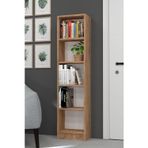 MOBİLİQUE Lila Modern Kitaplık Atlantik Çam