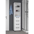 Mobilique Lizbon No.3 Banyo Dolabı Beyaz