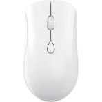 Mobilite Ince Tasarım Şarj Edilebilir Kablosuz ve Çift Modlu Bluetooth Sessiz Mouse 800 1200 1400 Dpı - Beyaz